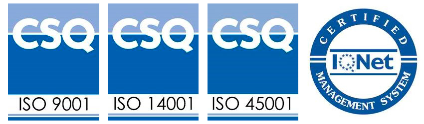 Certificado ISO 9001, 14001 y 45001